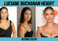 luciane buchanan height