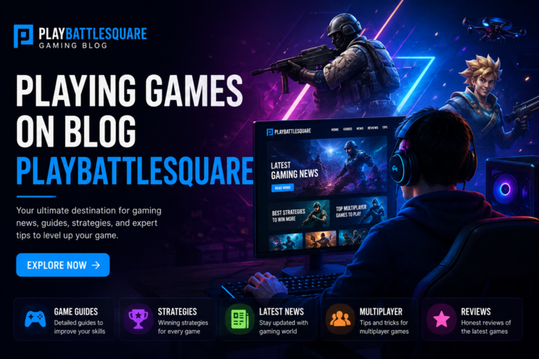 Playing Games on Blog PlayBattleSquare: A Complete Guide for Modern Gamers Playing Games on Blog PlayBattleSquare